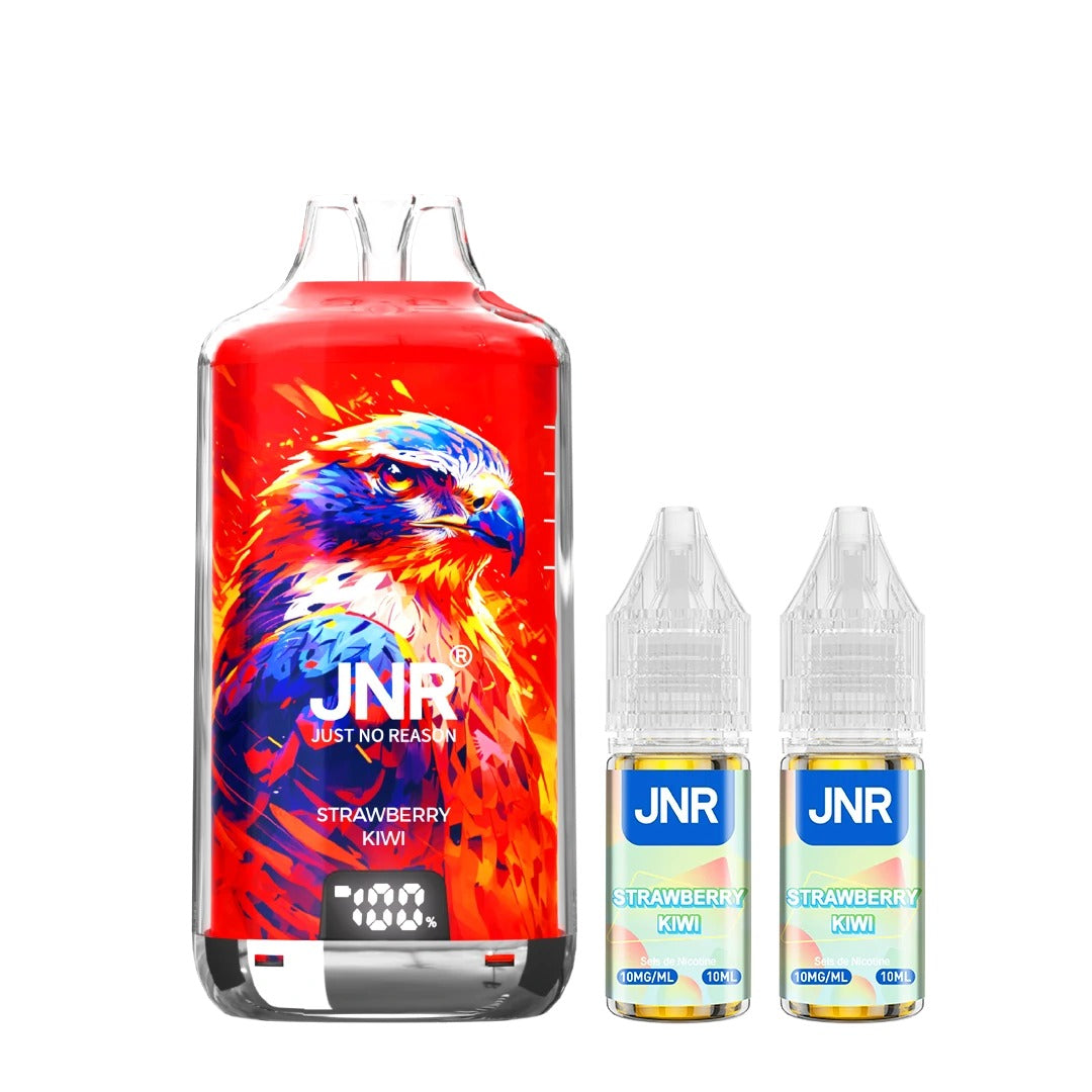 PACK JNR FALCON Strawberry Kiwi + 2 recharges