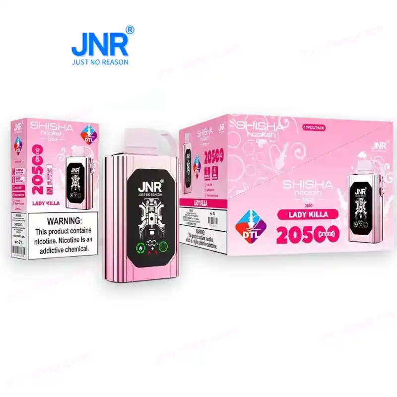 jnr shisha hookah box 20500 puff de vape jetable (10) jnr shisha hookah box 20500 puff de vape jetable (10)