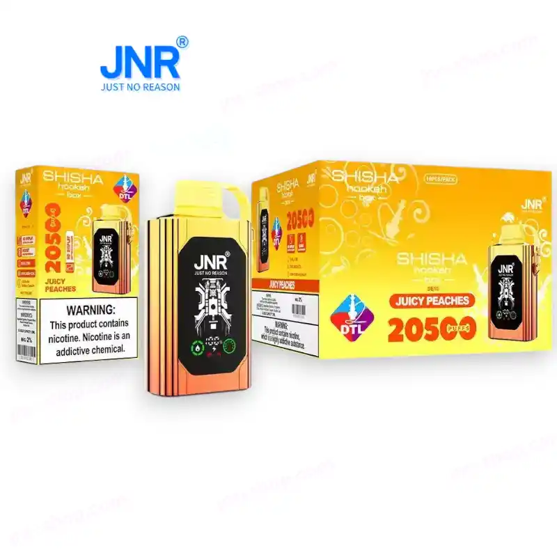 jnr shisha hookah box 20500 puff de vape jetable (2) jnr shisha hookah box 20500 puff de vape jetable (2)