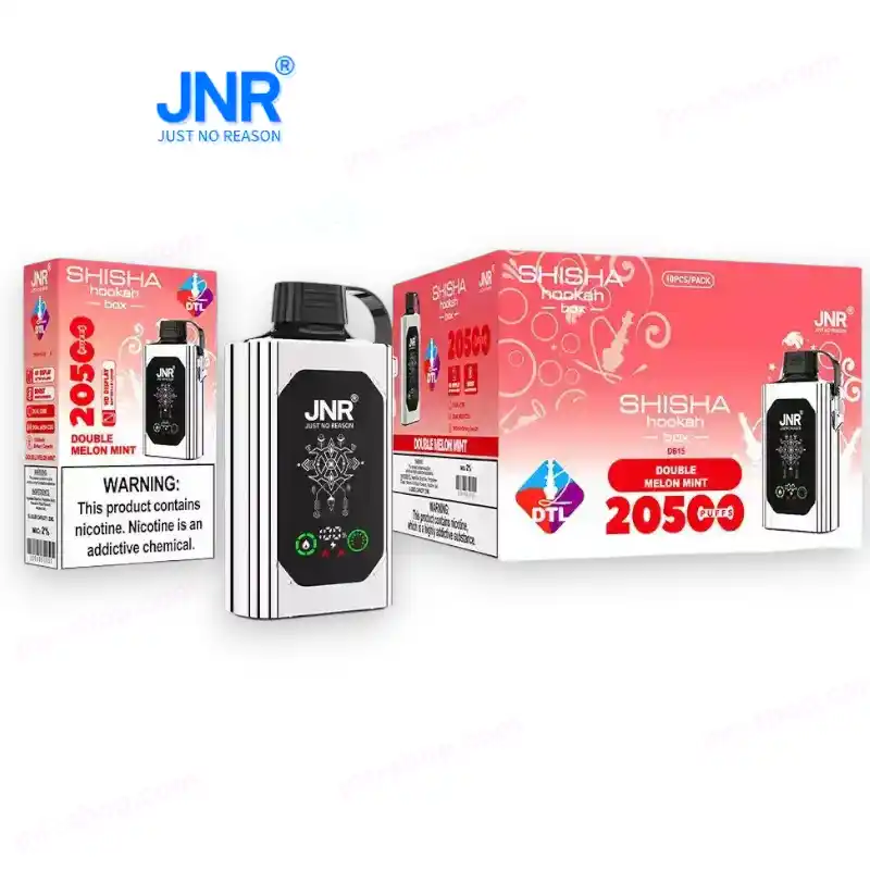 jnr shisha hookah box 20500 puff de vape jetable (7) jnr shisha hookah box 20500 puff de vape jetable (7)