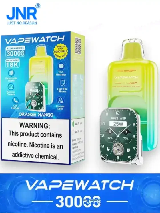 jnr vape watch 30000 puff de vape jetable