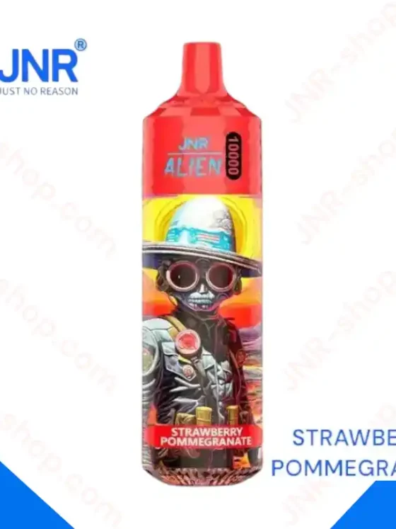 JNR Alien 10000 Puff Strawberry Pomegranate