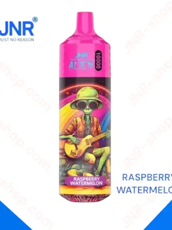 JNR Alien 10000 Puff Raspberry Watermelon