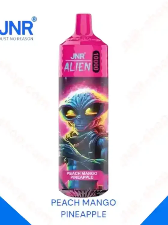 JNR Alien 10000 Puff Melocotón Mango Piña
