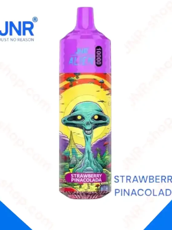JNR Alien 10000 Puff Pina Colada Strawberry