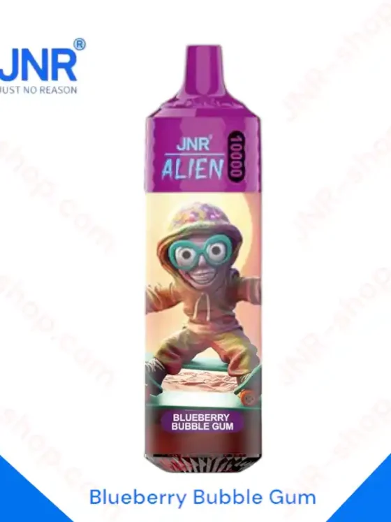 JNR alien 10000 puff Chicle de arándano
