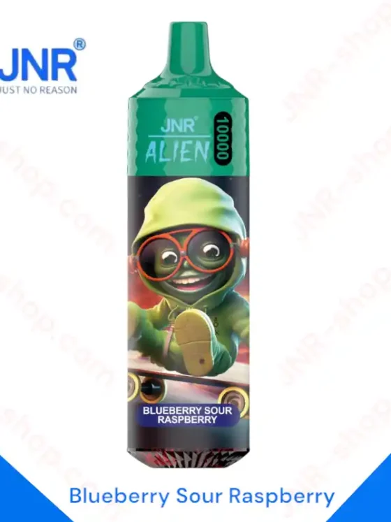 JNR alien 10000 puff Bosbes Framboos Gezuurd