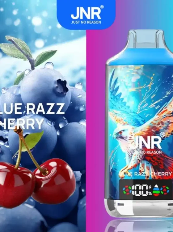 JNR Falcon X 18000 puff Blue Razz Cherry