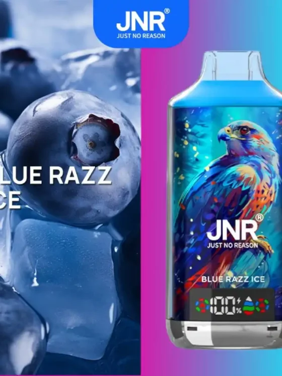 JNR-Falcon-X-18000-puff Azul Razz Hielo