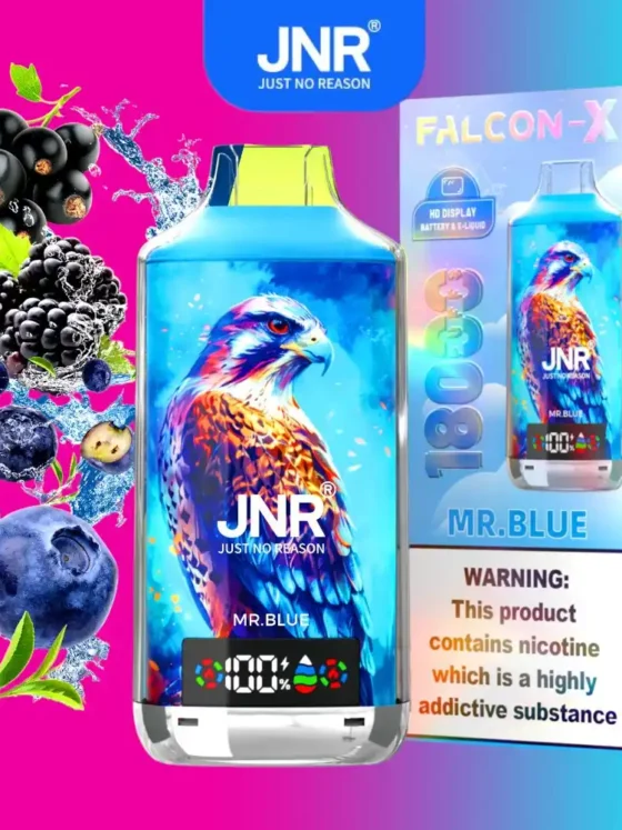 JNR Falcon X 18000 puff Mr.Blue