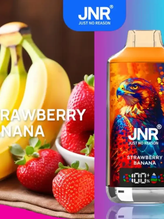 JNR Falcon X 18000 puff Strawberry Banana