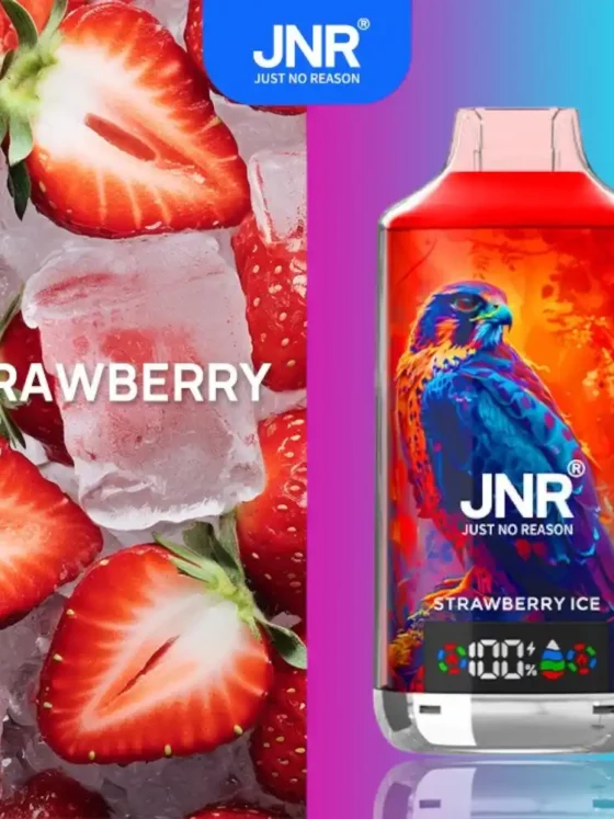 JNR Falcon X 18000 puff de Vape Jetable Strawberry Ice